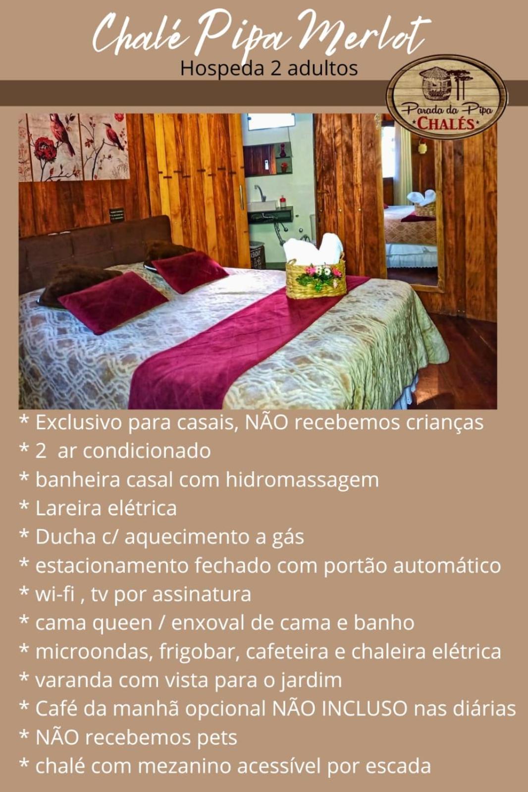 Chale Tematico Em Pipa De Vinho - Parada Da Pipa Chales Canela Rom bilde